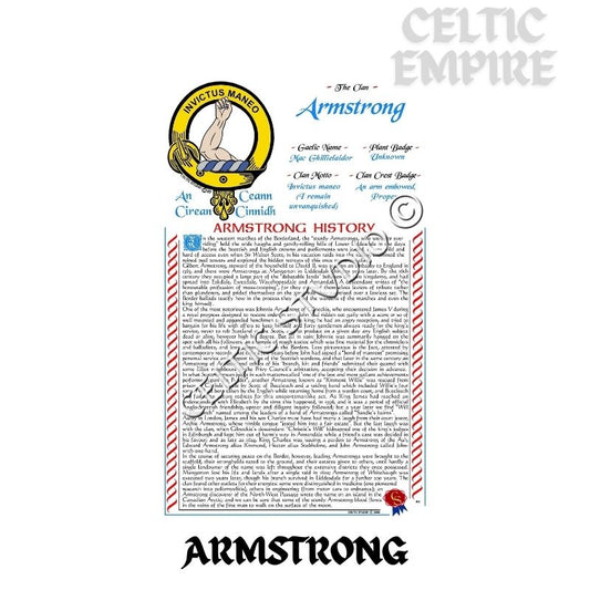 Armstrong Scottish Family Clan History