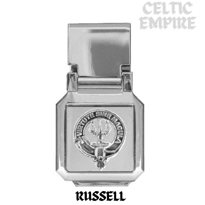 Russell Scottish Family Clan Crest Money Clip