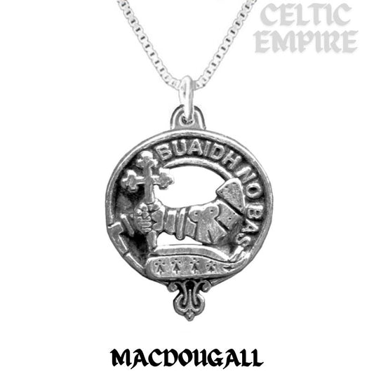 MacDougall Family Clan Crest Scottish Pendant