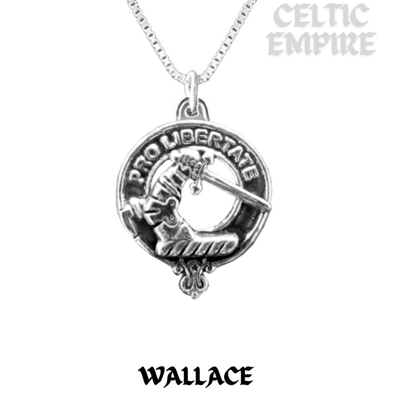 Wallace Family Clan Crest Scottish Pendant