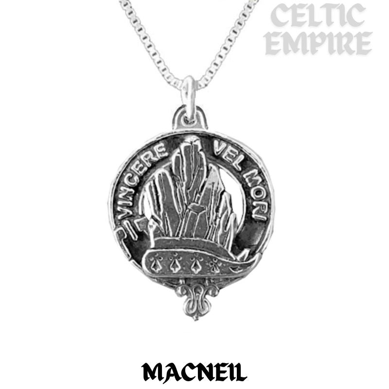 MacNeil Family Clan Crest Scottish Pendant