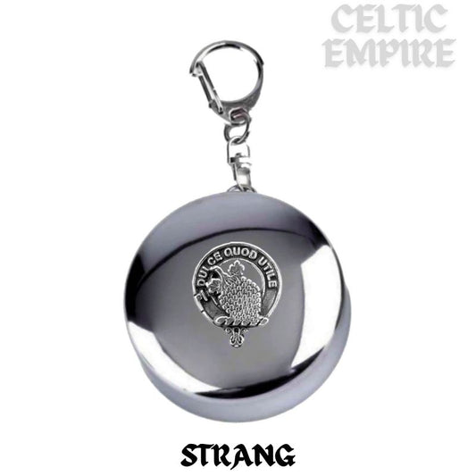 Strang Scottish Family Clan Crest Folding Cup Key Chain