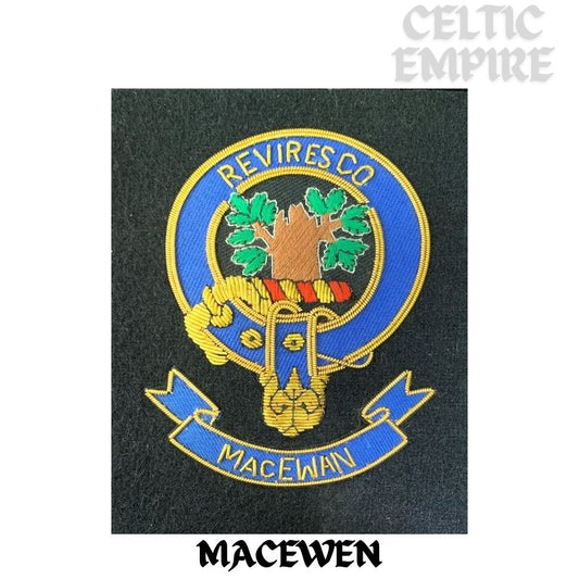 MacEwan Scottish Family Clan Embroidered Crest