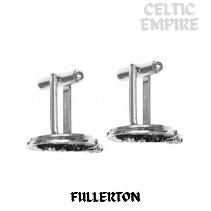 Fullerton Scottish Family Clan Crest Cufflinks