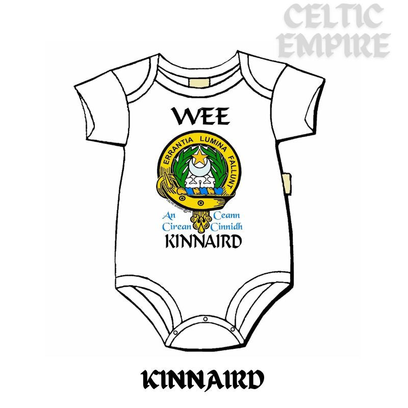 Kinnaird Scottish Family Clan Crest Baby Jumper