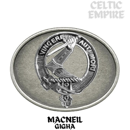 MacNeill Gigha Crest Regular Buckle