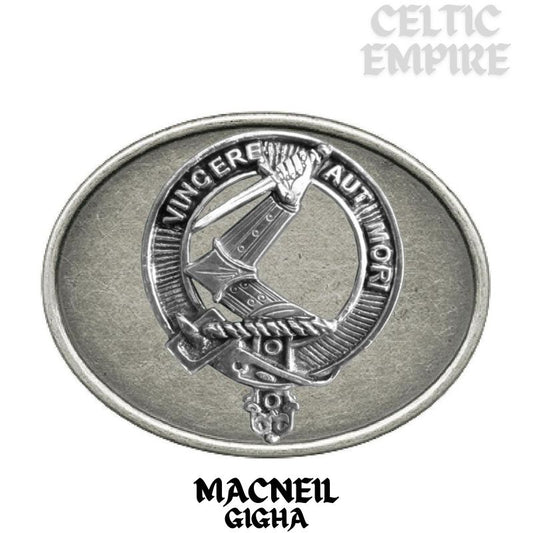 MacNeill Gigha Crest Regular Buckle