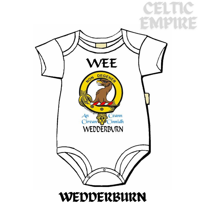 Wedderburn Scottish Family Clan Crest Baby Jumper