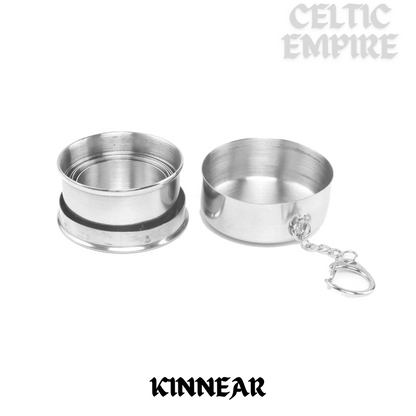 Kinnear Scottish Family Clan Crest Folding Cup Key Chain