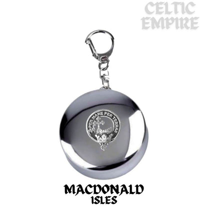 MacDonald (Isles) Scottish Family Clan Crest Folding Cup Key Chain