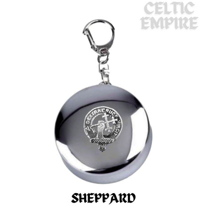 Sheppard Scottish Family Clan Crest Folding Cup Key Chain
