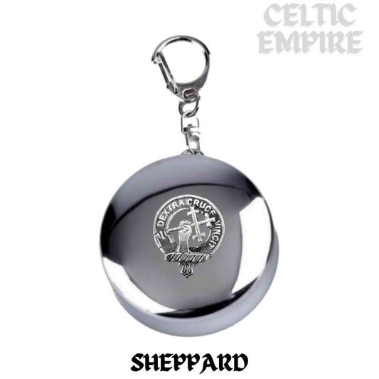 Sheppard Scottish Family Clan Crest Folding Cup Key Chain
