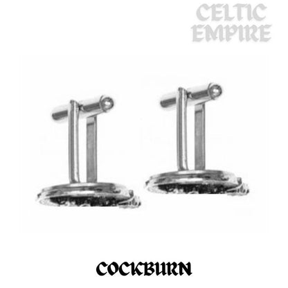 Cockburn Scottish Family Clan Crest Cufflinks