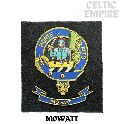 Mowatt Scottish Family Clan Embroidered Crest