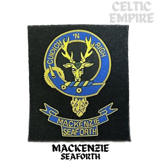 MacKenzie (Seaforth) Scottish Family Clan Embroidered Crest