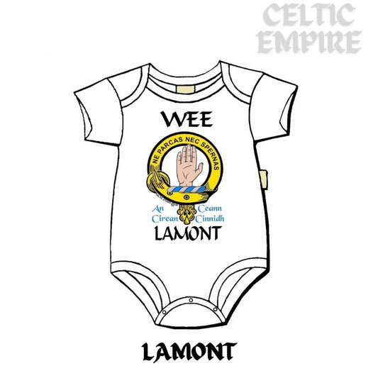 Lamont Scottish Family Clan Crest Baby Jumper
