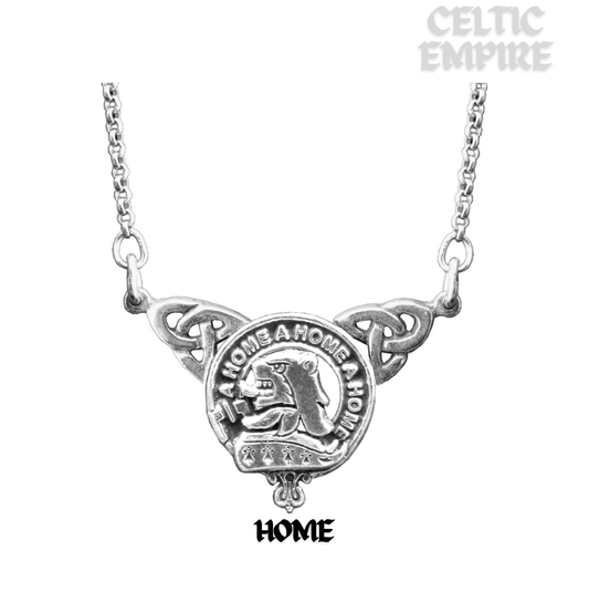Home Family Clan Crest Double Drop Pendant