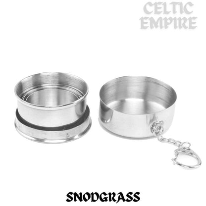 Snodgrass Scottish Family Clan Crest Folding Cup Key Chain