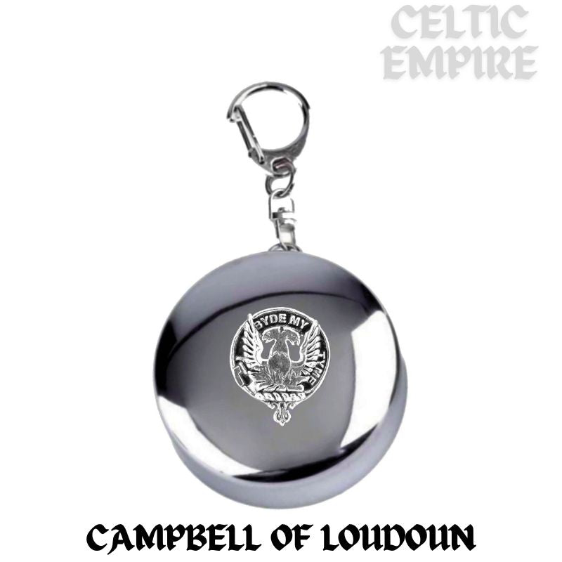 Campbell (Loudoun) Scottish Family Clan Crest Folding Cup Key Chain