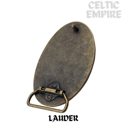 Lauder Family Clan Crest Regular Buckle