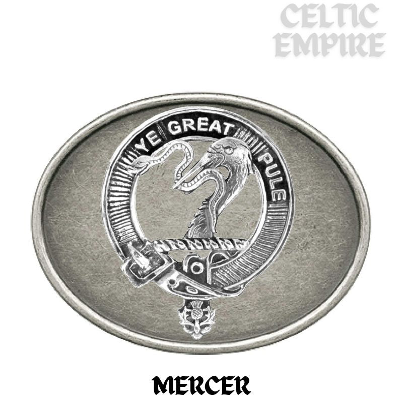 Mercer Family Clan Crest Regular Buckle