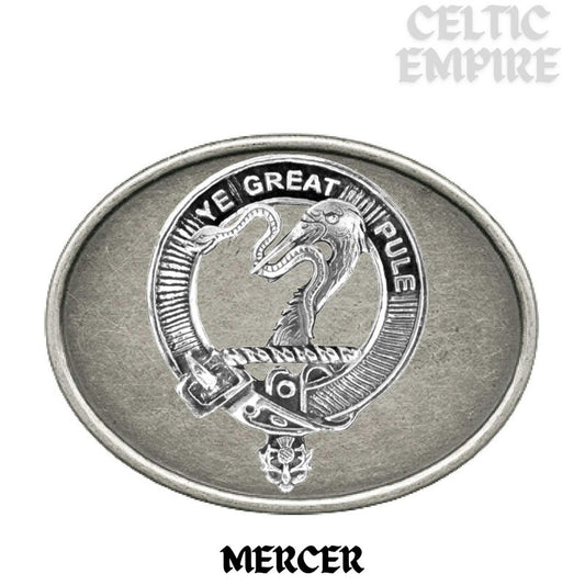 Mercer Family Clan Crest Regular Buckle