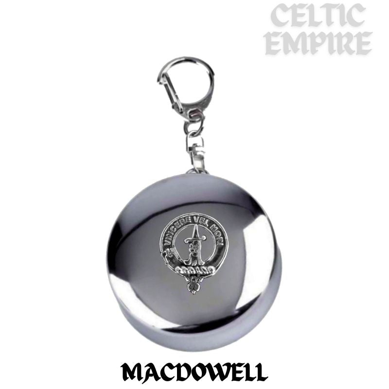 MacDowall Scottish Family Clan Crest Folding Cup Key Chain