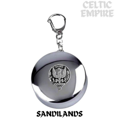 Sandilands Scottish Family Clan Crest Folding Cup Key Chain