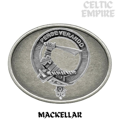 MacKellar Family Clan Crest Regular Buckle