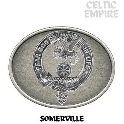 Somerville Family Clan Crest Regular Buckle