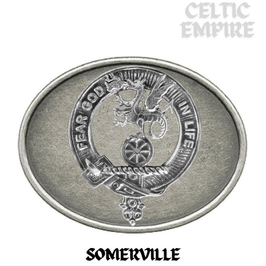 Somerville Family Clan Crest Regular Buckle