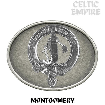 Montgomery Family Clan Crest Regular Buckle