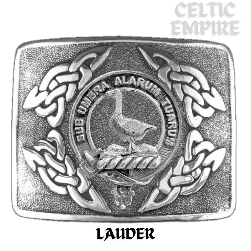 Lauder Family Clan Crest Regular Buckle