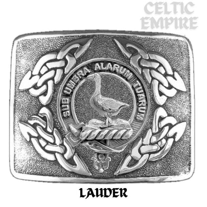 Lauder Family Clan Crest Regular Buckle