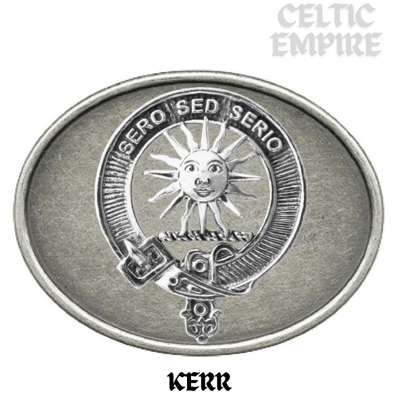 Kerr Family Clan Crest Regular Buckle