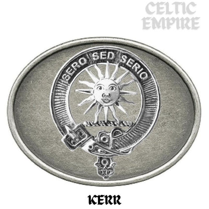 Kerr Family Clan Crest Regular Buckle
