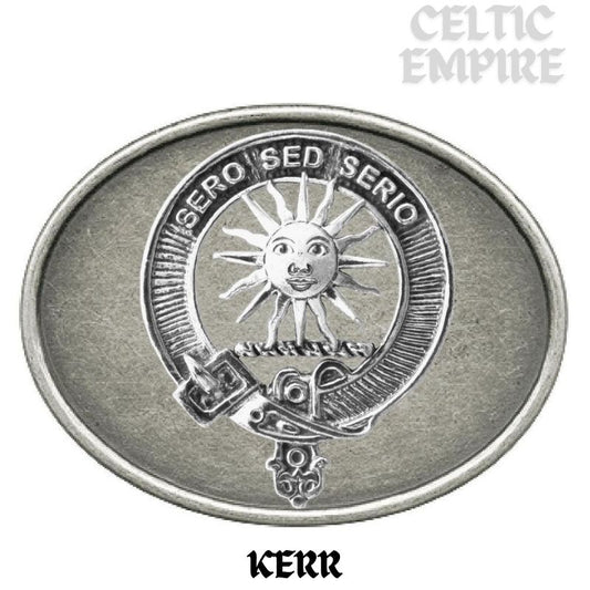Kerr Family Clan Crest Regular Buckle