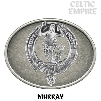 Murray Mermaid Family Clan Crest Regular Buckle