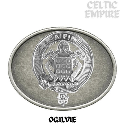 Ogilvie Family Clan Crest Regular Buckle