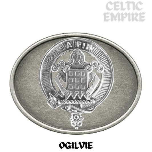Ogilvie Family Clan Crest Regular Buckle