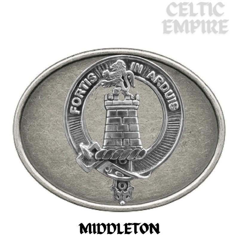 Middleton Family Clan Crest Regular Buckle