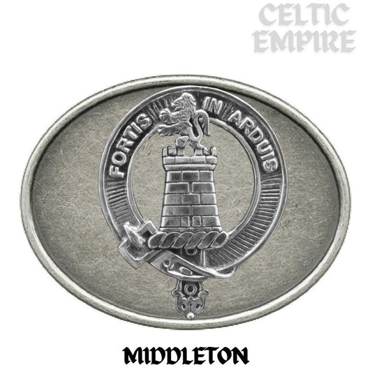 Middleton Family Clan Crest Regular Buckle