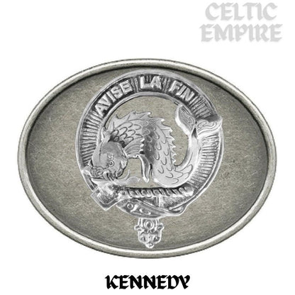 Kennedy Family Clan Crest Regular Buckle