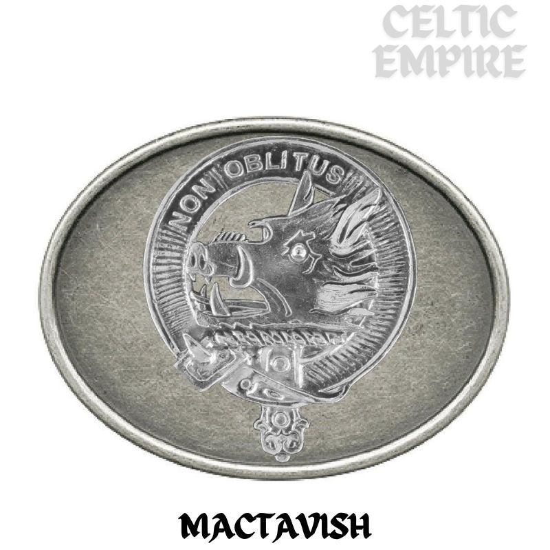 MacTavish Crest Regular Buckle