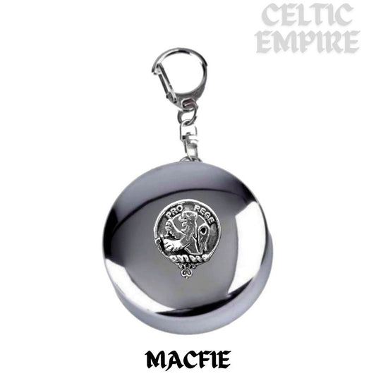 MacFie Scottish Family Clan Crest Folding Cup Key Chain