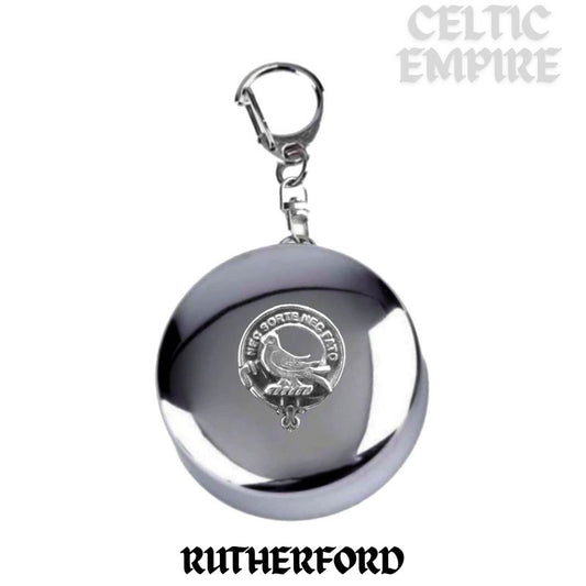 Rutherford Scottish Family Clan Crest Folding Cup Key Chain