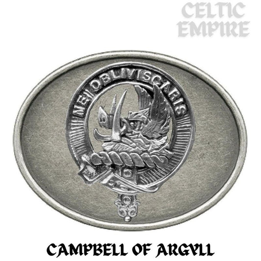 Campbell Argyll Family Clan Crest Regular Buckle