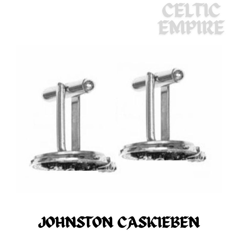 Johnston (Caskieben) Scottish Family Clan Crest Cufflinks