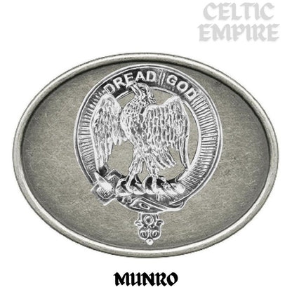 Munro Family Clan Crest Regular Buckle