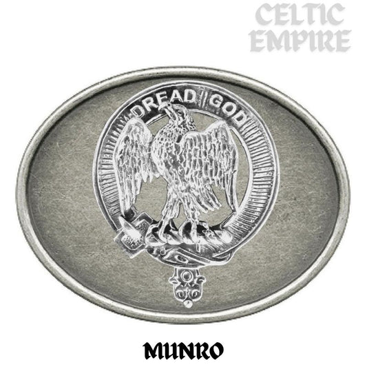 Munro Family Clan Crest Regular Buckle
